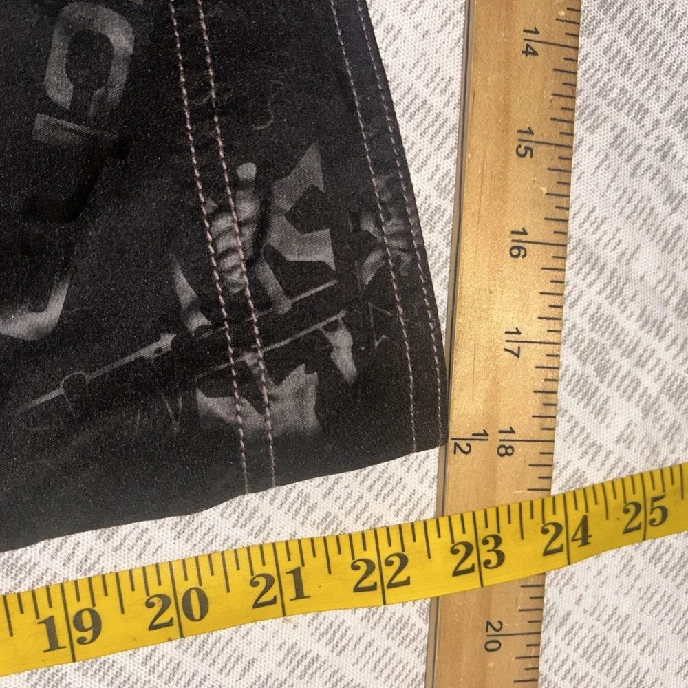 NWT  GOTCHA MENS SWIM / BOARD SHORTS -  shadow aop black y2k - SIZE 36